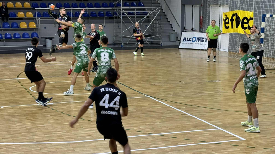 Хандбалистите на “Шумен 61” решават полусезона в последния кръг