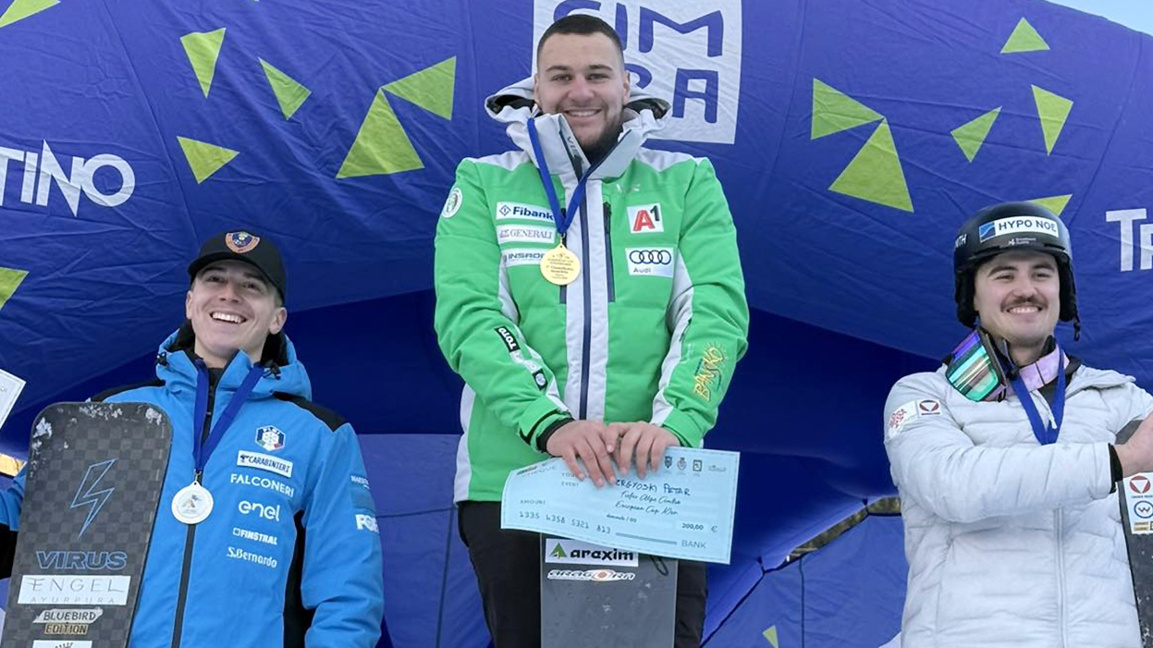 Bulgaria's Petar Gergyovski wins paralle...