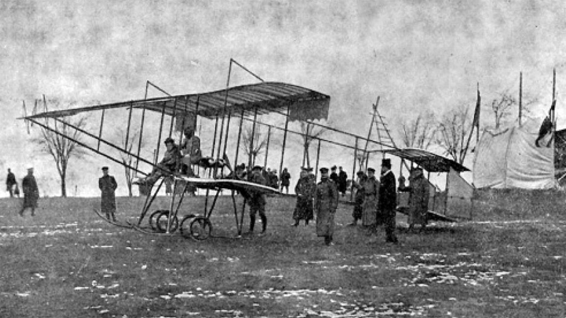 Vor 115 Jahren – erster Flug mit einem F...