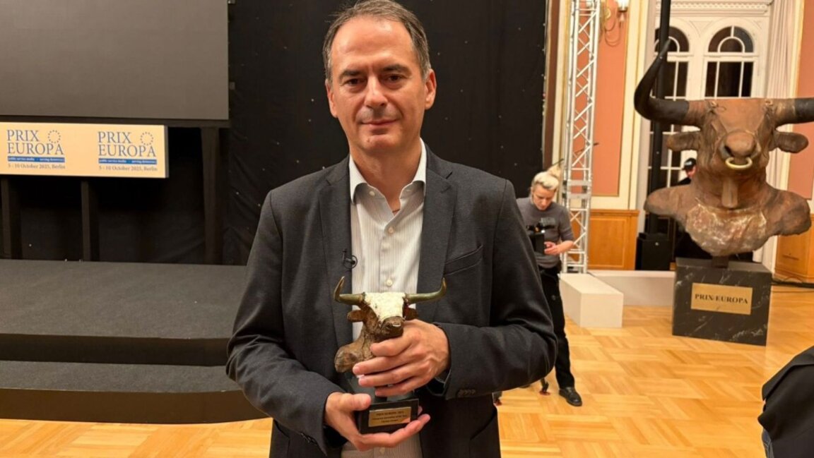 Berlin’de Christo Grozev’e “Yılın Gazetecisi” ödülü takdim edildi