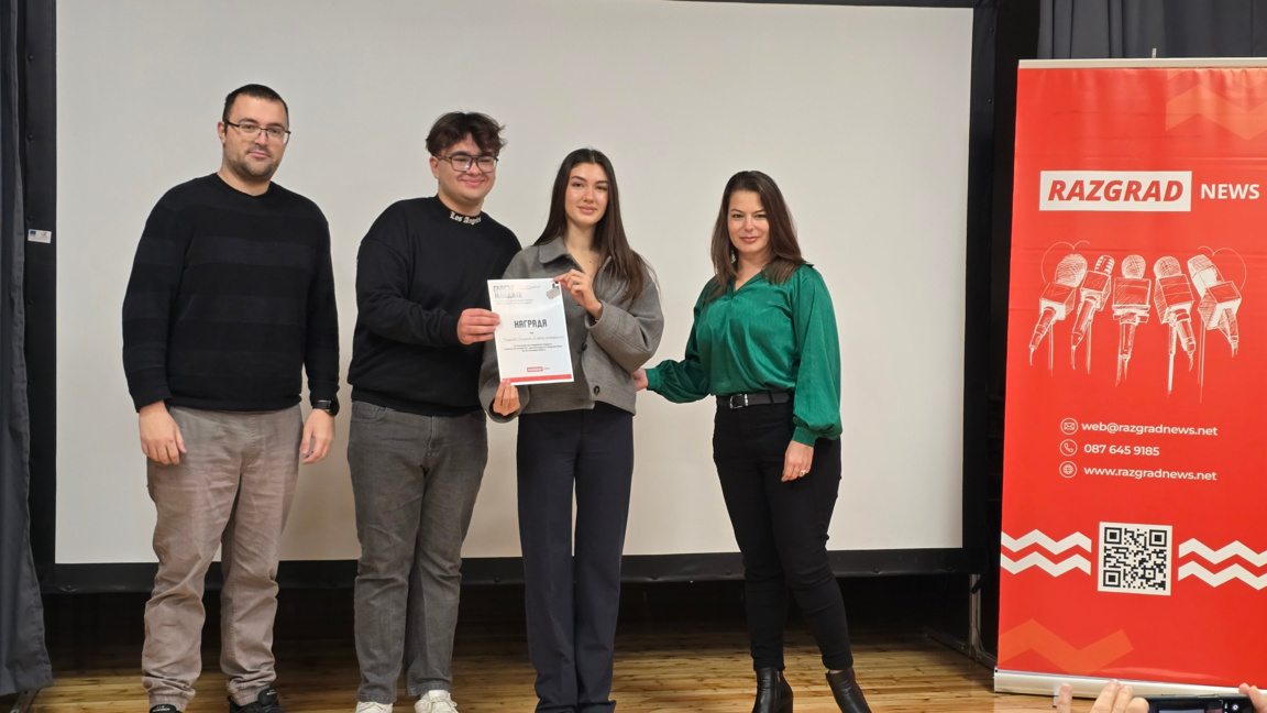 Младите гласове на Разград зазвучаха в подкаст студио