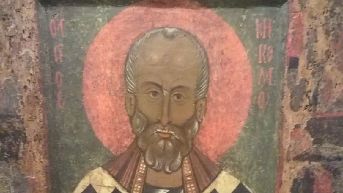 Свети Никола у једној старој песми...