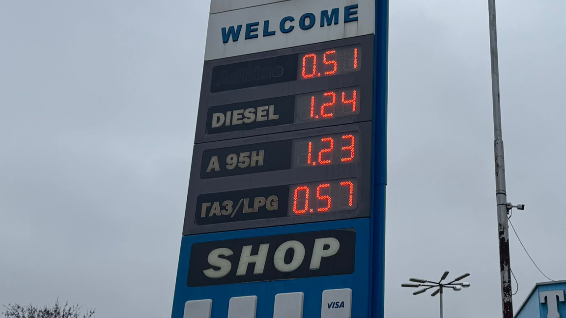 Горива цени в евро Видин, бензиностанция