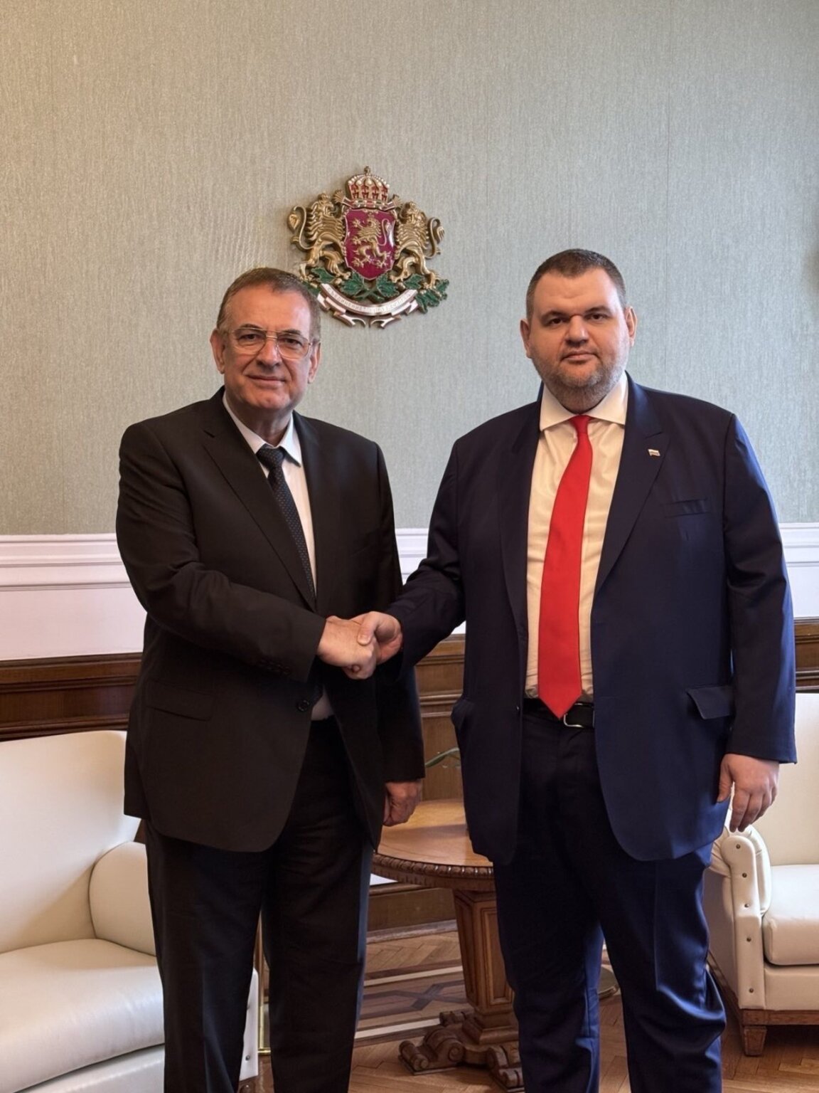 Джевдет Чакъров и Делян Пеевски