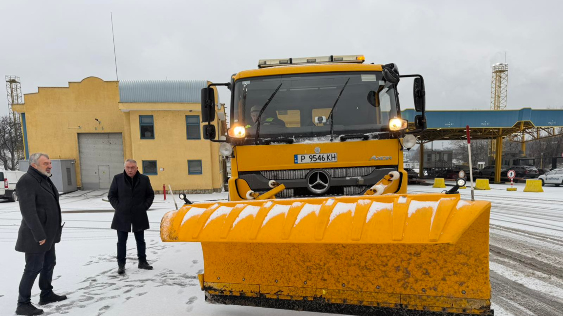 Обстановката в Русенско е зимна