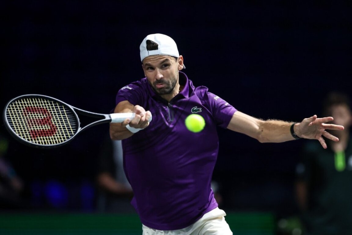 Tennis : Retour gagnant de Grigor Dimitrov à Paris...