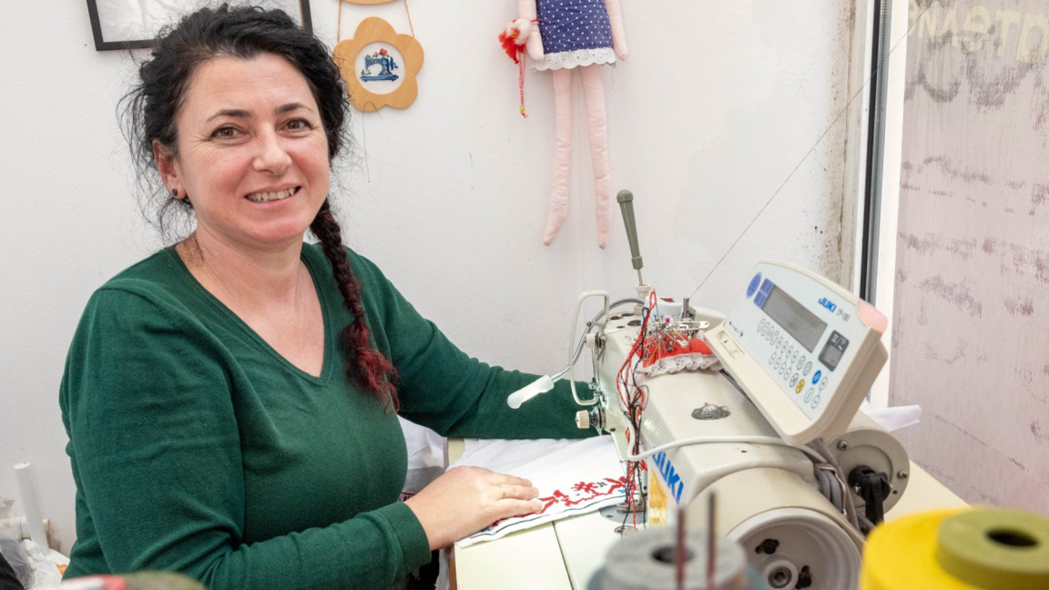 Alın teri el emeği ile geçimini sağlamak...