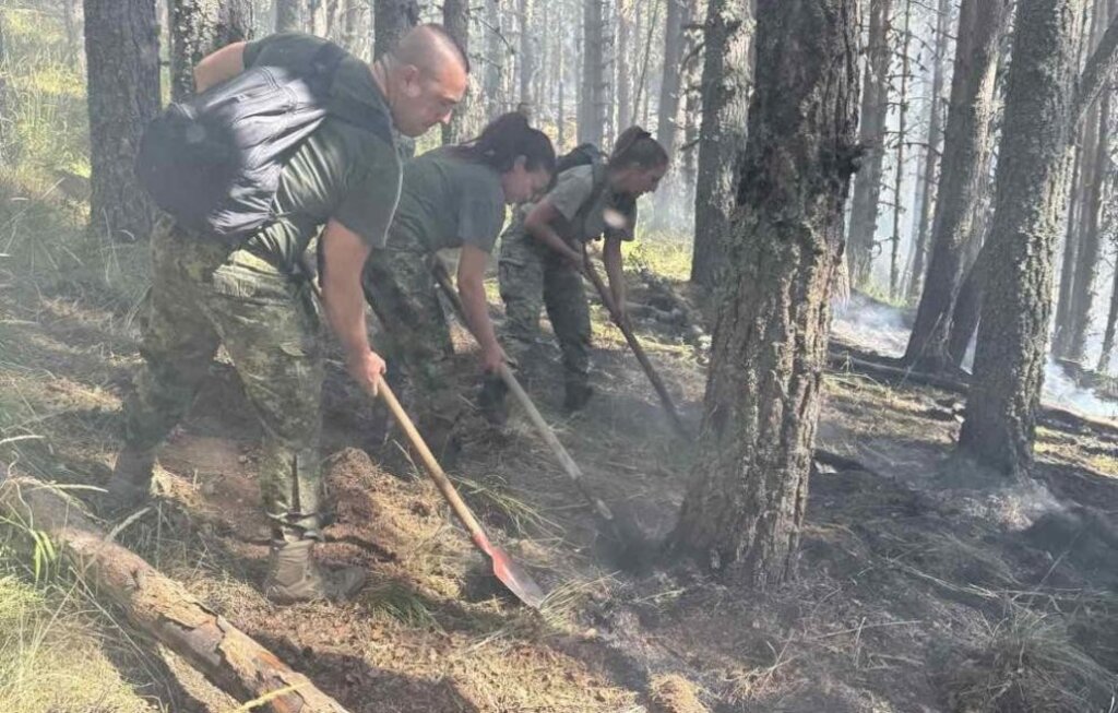 Пожарът в Национален парк "Рила" все още...