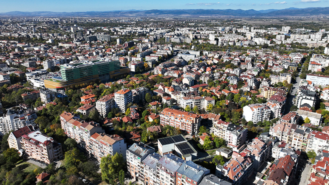 Изглед от София