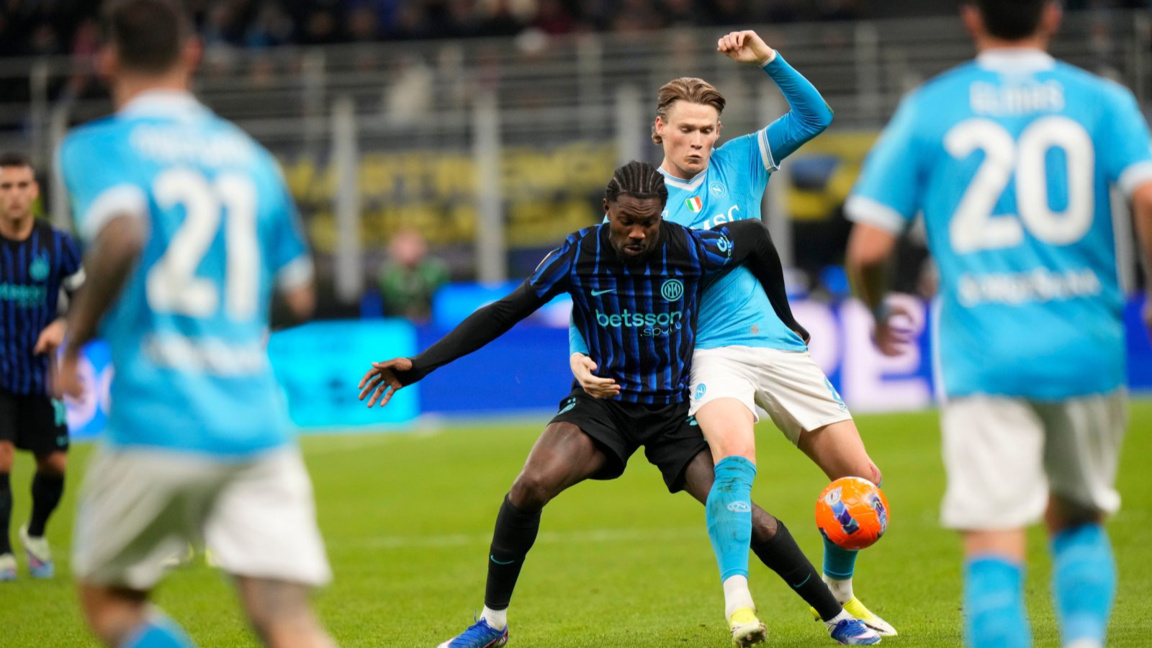 Интер и Наполи не се победиха в дербито...