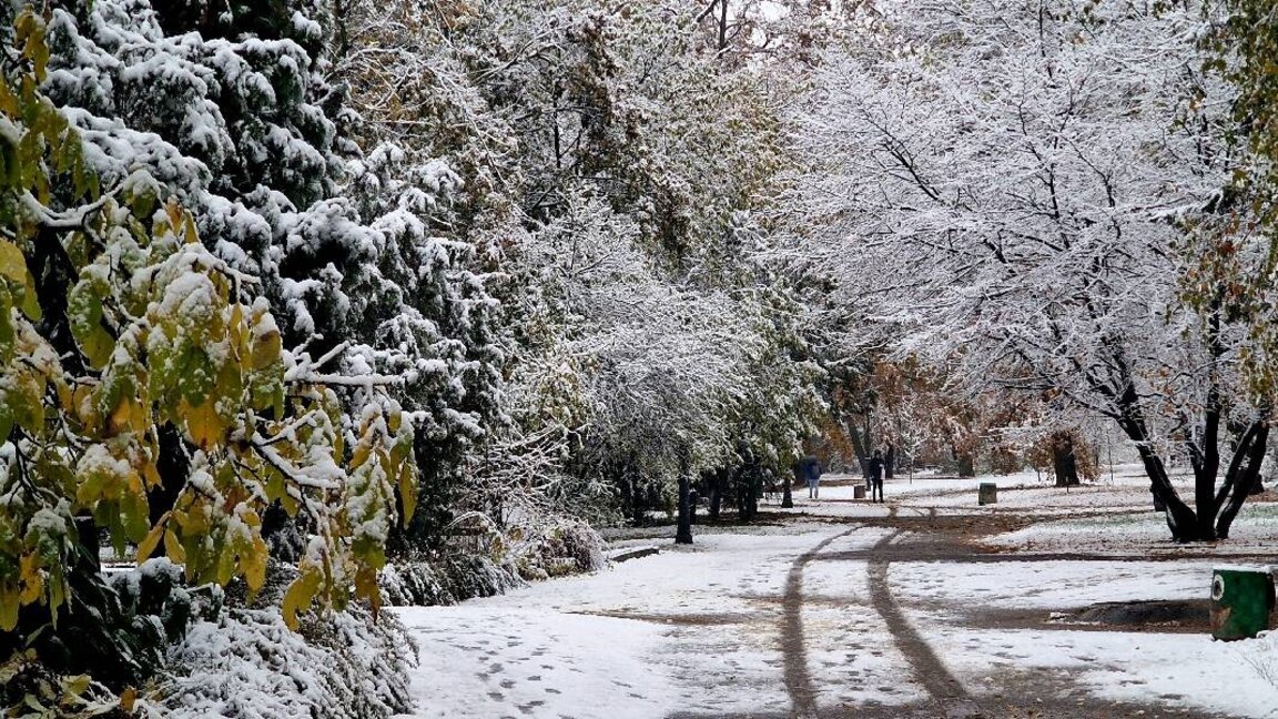 BULGARIA EN FOTOS: Sofía despierta vestida de blanco tras la primera nevada