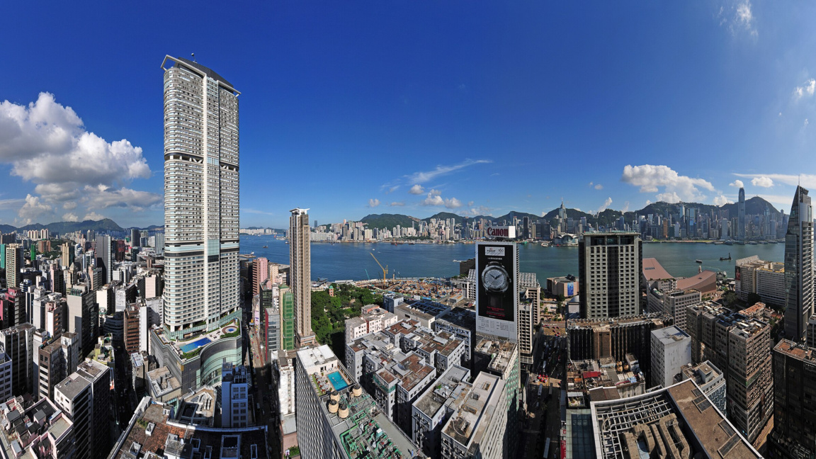 Изглед от Хонг Конг